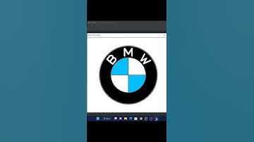 BMW LOGO with python #python #youtube