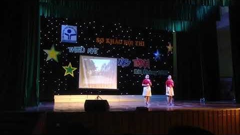 Kỷ niệm Em yêu trường Lê Văn Tám - Lê Chân- Hải Phòng ( Diệu Châu và Ngọc Mai) song ngữ