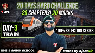 Rms & Sainik School Train Chapter Mock Questions Aissee Coaching Math Cl 6