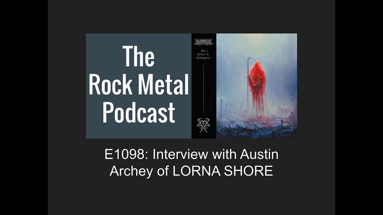 Austin Archey of LORNA SHORE chats vegan pizza, Josh Schroeder, being pro-vax