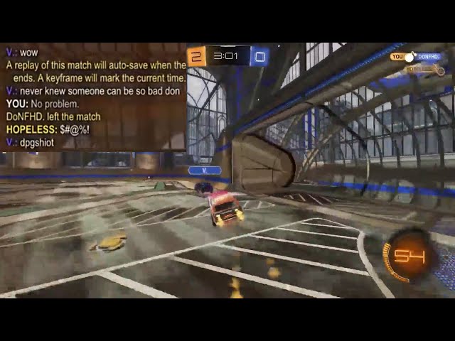 Rocket League - Rage Quit Challenge ☢ Xbox one gameplay 