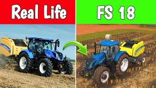 Farming simulator 18 All Agricultural Machines in Real Life / Fs 18 gameplay / fs 18 game timelapse🔥