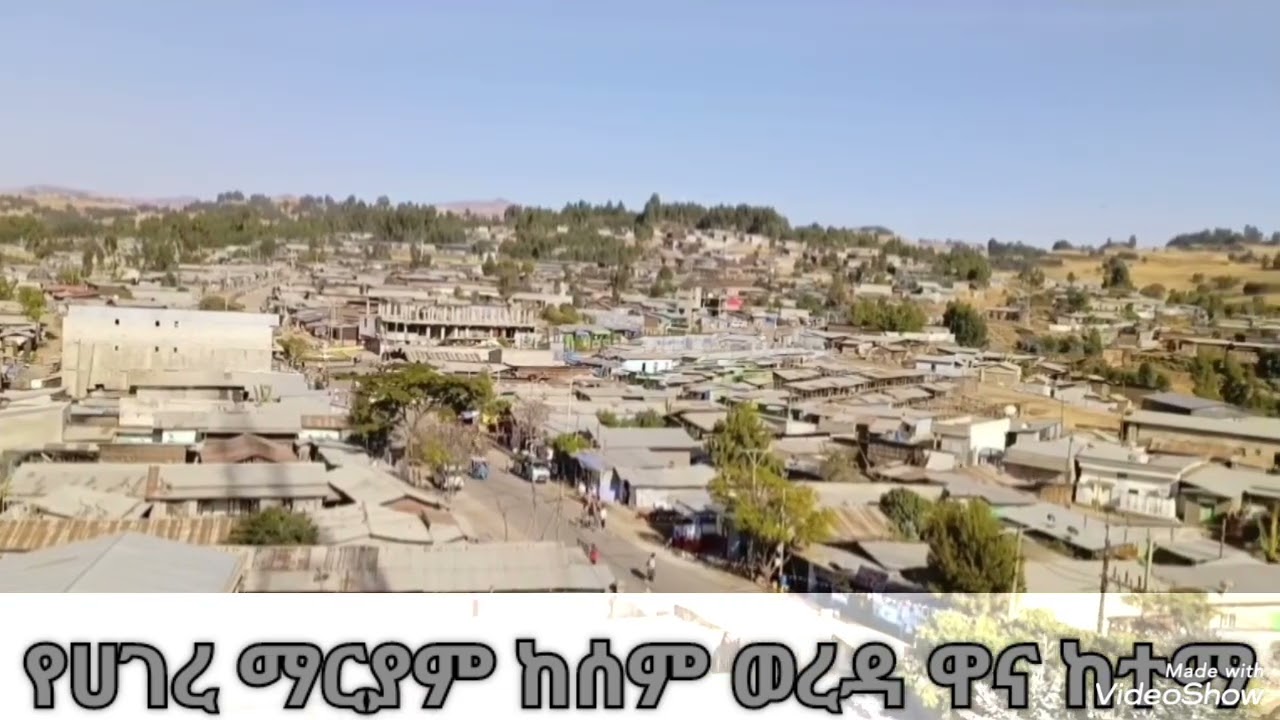 partial image of sholagebeya town