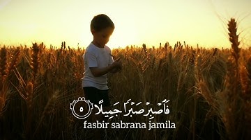 فاصبر صبرا جميلا❤القارئ حمزه بوديب