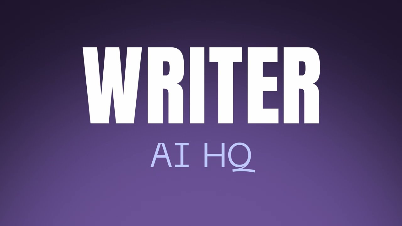 Writer video thumbnail