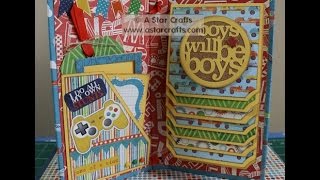 Celebrity Echo Park Boy Waterfall Folio Album Wealth
