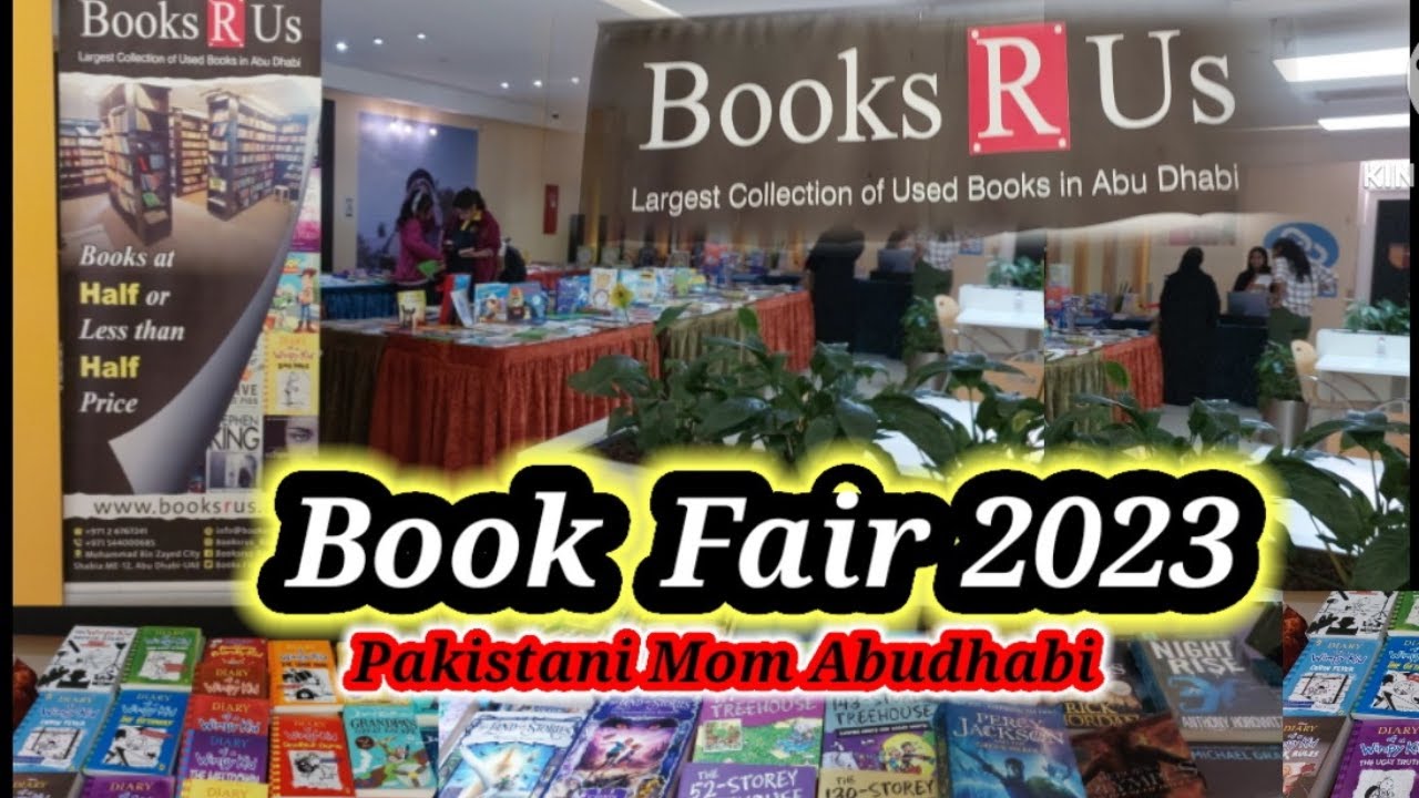 Book Fair 2023||Books R Us Abudhabi's Largest Collection Of Used Books ...