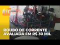 Dois ladrões armados invadem mecânica e roubam corrente de ouro avaliada em pelo menos R$ 30 mil