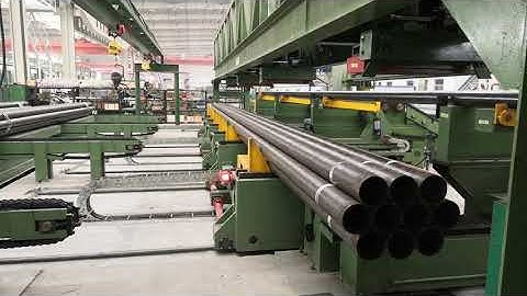 Oil casing steel pipe stacking machine
