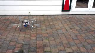 Aeroquad cyclone first flight!