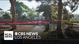 New details released after LAPD officer shot in Exposition Park