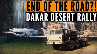 Dakar Desert Rally USA Tour UPDATE is the end of the ROAD