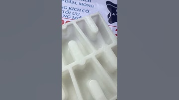 Khuôn đúc con kê bê tông H7(7cm) bằng nhựa nguyên sinh 100%