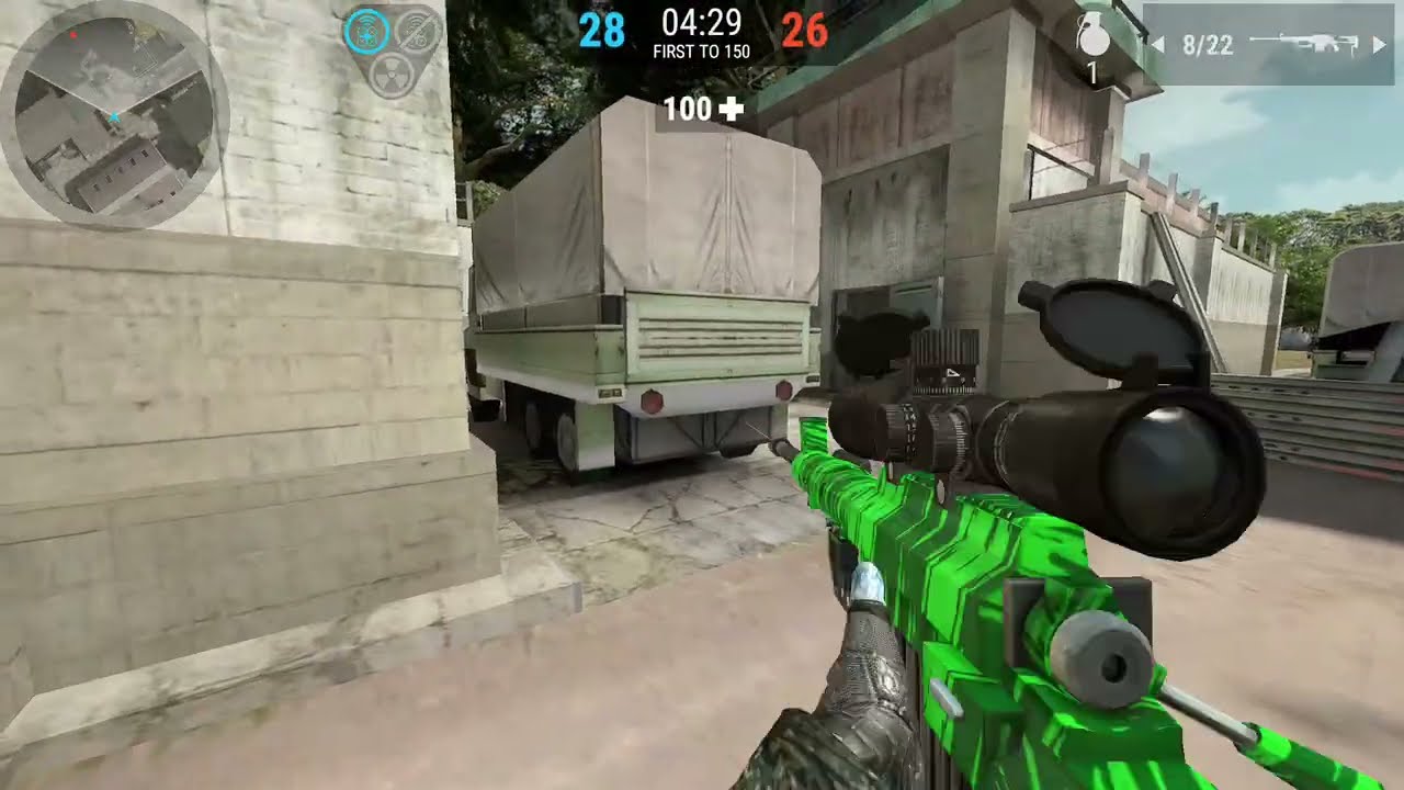 1v1 with warrior6660006 [Bullet Force]