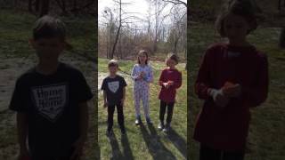Coopertube Easter silly string battle with cousins!
