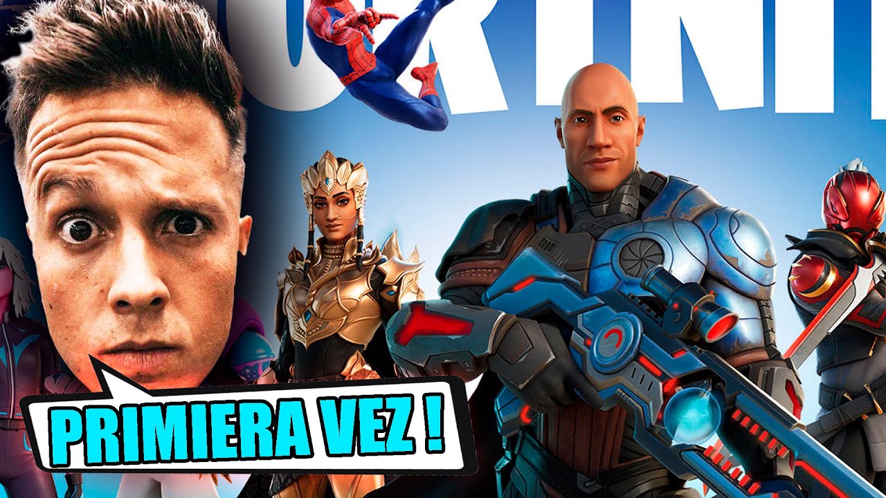 A MINHA PRIMEIRA VEZ NO FORTNITE !! GANHÁMOS NO BATTLE ROYAL TRIOS !