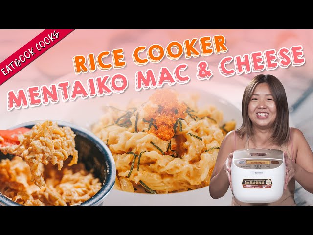 We Made Rice Cooker Mentaiko Mac and Cheese | Eatbook Cooks | EP 19