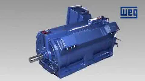WEG brand W21 three phase Multi voltage IE4 cast iron motor