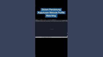 SPK Metode Profile Matching #teknikinformatika #jasapembuatanaplikasi #softwareengineer #anakit