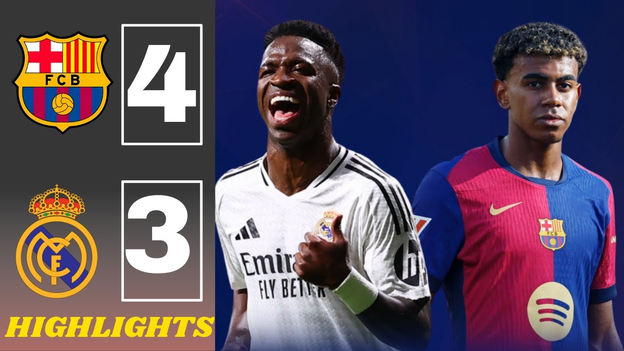 その他 #4 FC Barcelona-Real Madrid FC BARCELONA 4 - 3 REAL MADRID I BARCA 4 - 3 MADRID | HD EXTENDED