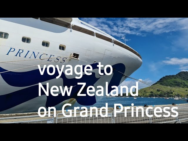 New Zealand  on Grand Princess  #newzealand #travel #youtuber #cruise #grandprincess #vlog #viral