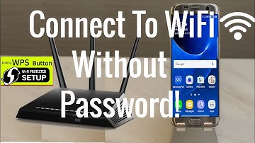 How to connect wifi without password with WPS | WPS Push Button | How to connect WiFi using WPS.