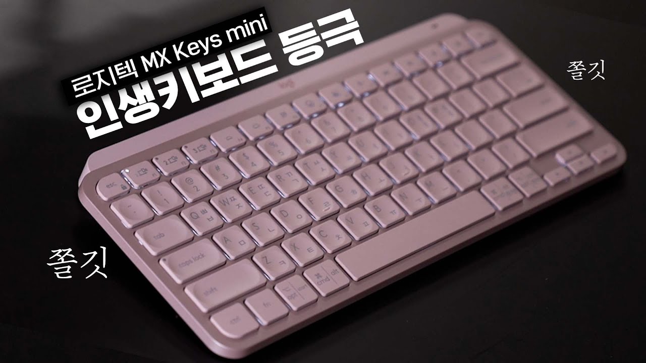 [사무실 꿀템] 오늘부터 인생 키보드 이겁니다! | 저 K810 잊었어요.. | 로지텍 MX Keys mini