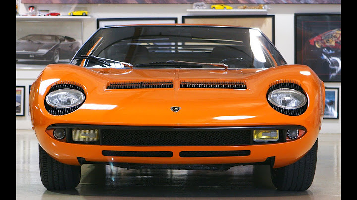 1969 Lamborghini Miura S - Jay Leno's Garage