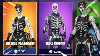 Fortnite Debuts Skull Ranger, Female Skull Trooper