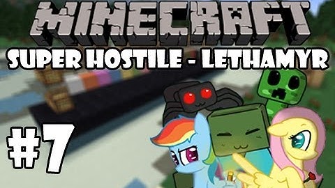 Minecraft: My Little Pony Adventures - Super Hostile - Lethamyr Part 7 | SHERPAS!