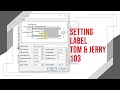 Setting Label Undangan Tom & Jerry 103