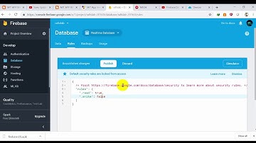 Firebase Error Permission Denied on Android - MIT App Inventor