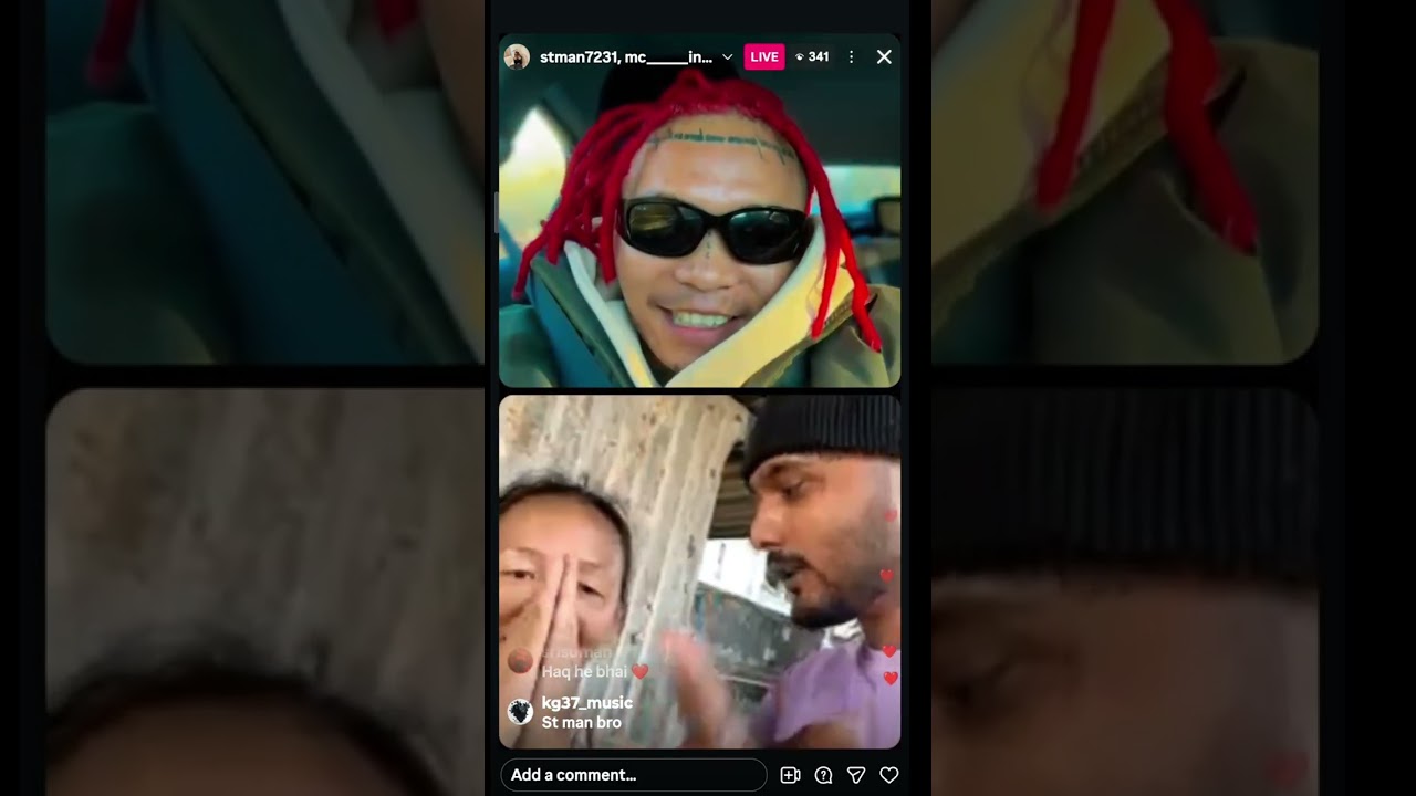 MC Insane and Stman Instagram Live video