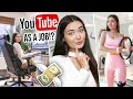 A DAY IN THE LIFE OF A YOUTUBER... WHAT I *ACTUALLY* DO!