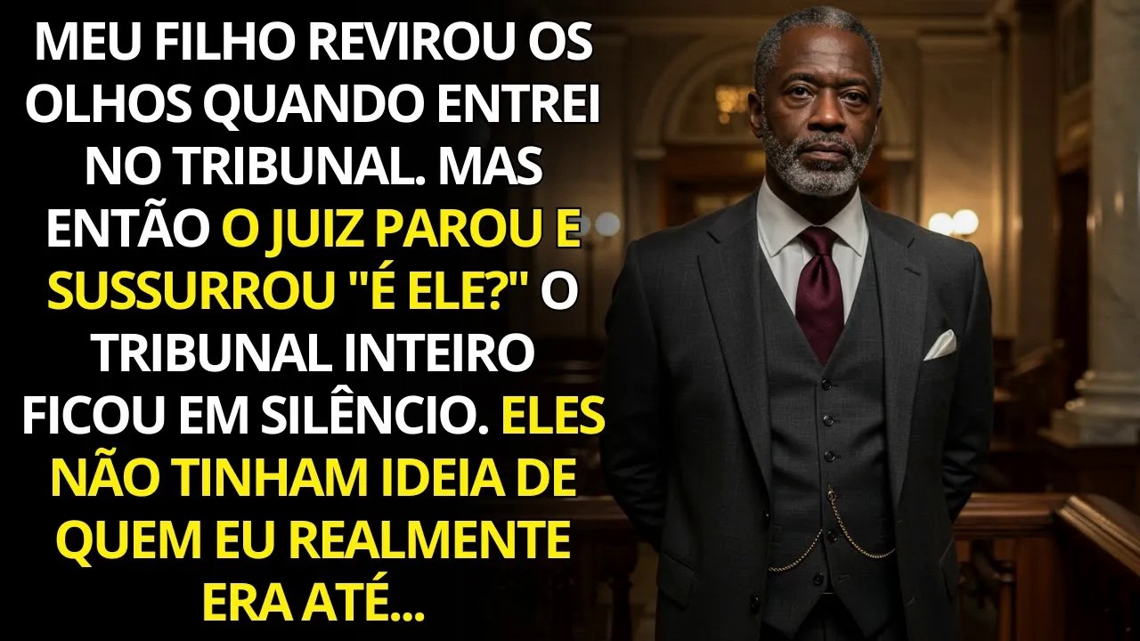 Quando me viu no tribunal o Juiz congelou na hora – ninguém imaginava quem eu realmente era até...