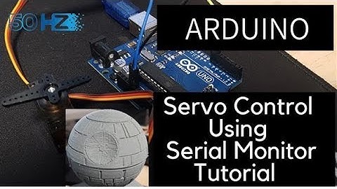 Arduino Servo Control Via Serial Connection