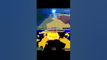 which one is better? fire or lightning 👀 #roblox #robloxdev #gamedev #animegames #vfx