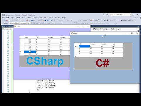 C# Tutorial 🔥 Send Data from One DataGridView to Another Form Easily