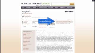 Business Insights: Global