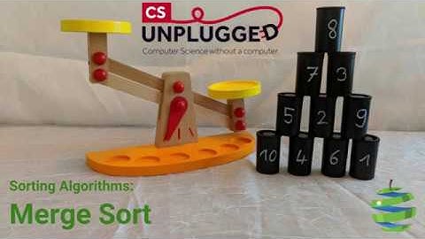 CS Unplugged Sorting Algorithms - Merge Sort