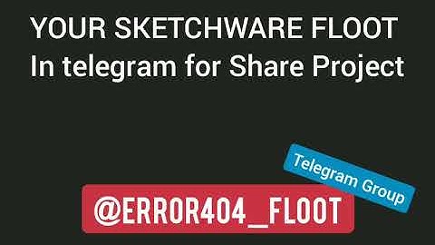 Sketchware / Telegram Flooting