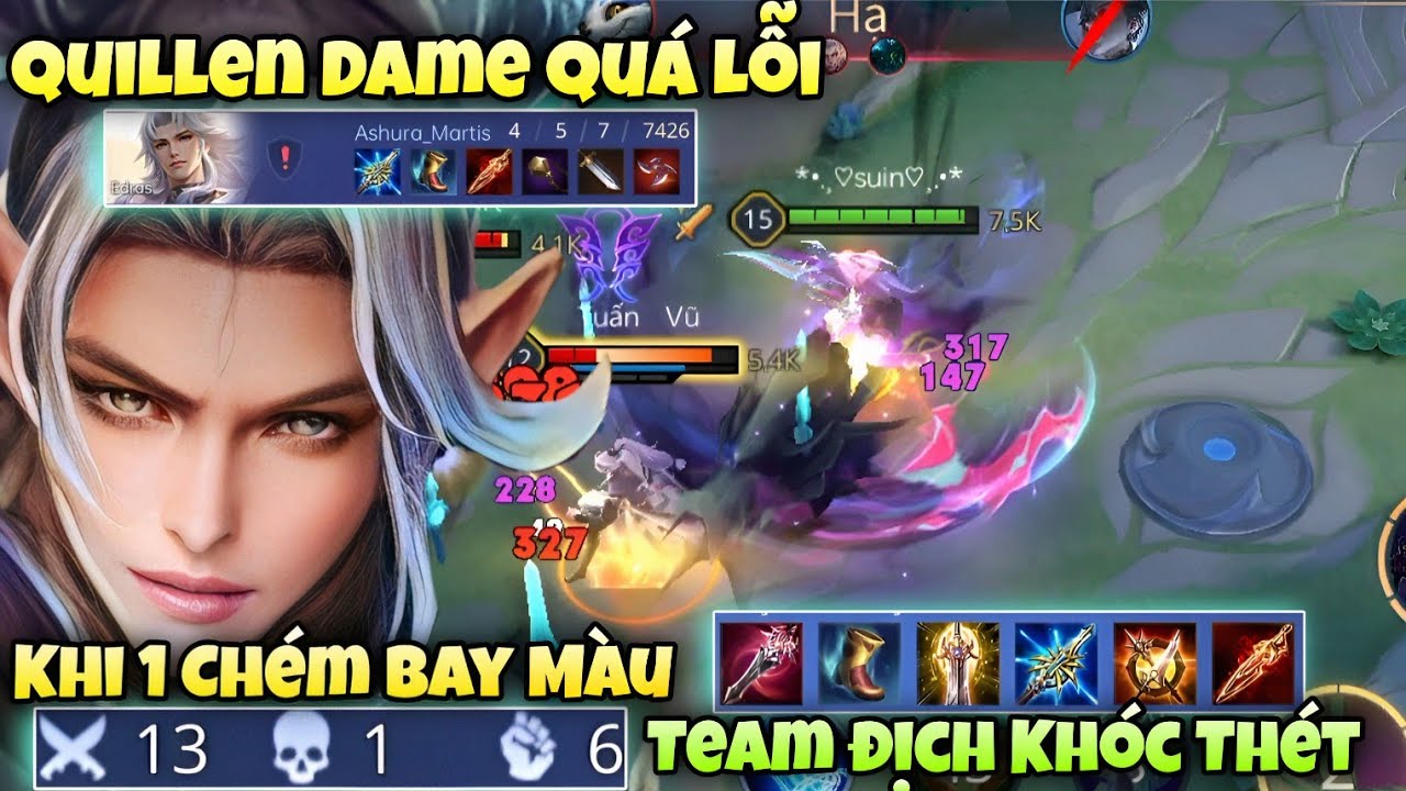 Quillen Dame Quá Lỗi 