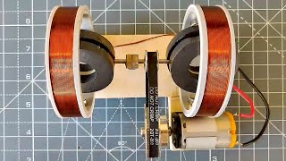 كيف تصنع مولد كهرباء مغناطيسي صغير ذاتي الحركة - توليد الكهرباء بالمغناطيس وبدون وقود | zorro