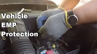 Installation Of T.r.a.p.-B Emp Vehicle Protection