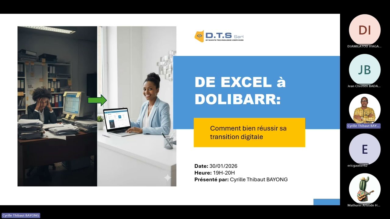 De EXCEL à DOLIBARR_Comment bien réussir sa transformation digitale