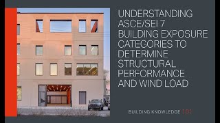 Understanding ASCE/SEI7 Building Exposure Categories to Determine Structural Performance & Wind Load