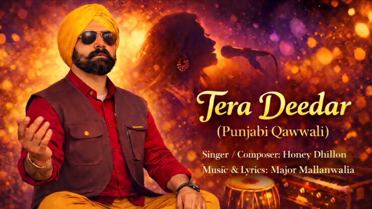 Tera Deedar | ਤੇਰਾ ਦੀਦਾਰ | New Sufi Qawwali 2026 | Honey Dhillon feat Neha | Major Mallanwalia 