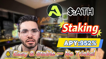 ⚡ (Mining Tutorial) Made $500+ in Just 24 Hours by Staking ATH – 900%+ APY Real Test!