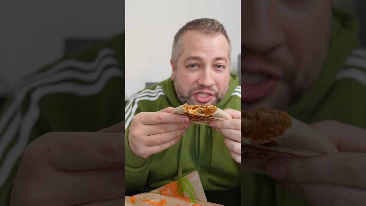 Taco Bell® STACKER Review 🌮🔔🧀🔺 Cravings Value Menu! 💵 Peep THIS Out!  🕵️‍♂️ 