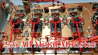 Gatekeeper Built 2x6 RF Amplifier w Metal Caps To Tha Brim